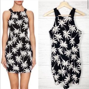 Saylor | Annie Palm Tree Print Dress XS